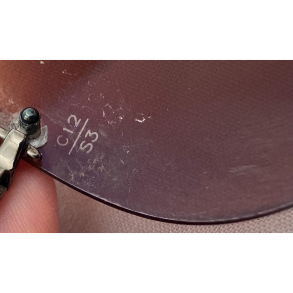 Kaenon Spindle Rimless Sunglasses Japan SR-91 Polarized with Case - Picture 7 of 9